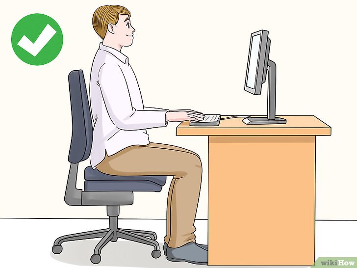 Você Sabe Qual A Postura Ideal Para Usar O Computador?